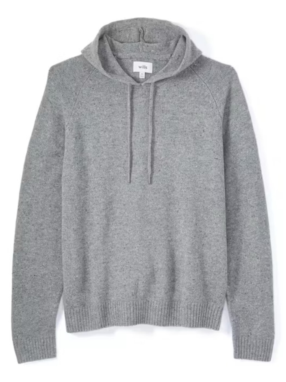 Huckberry Gray Hooded Men's Sweater